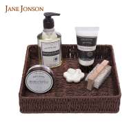 Bath and body works home bathroom bath soap gift basket set with two side brush